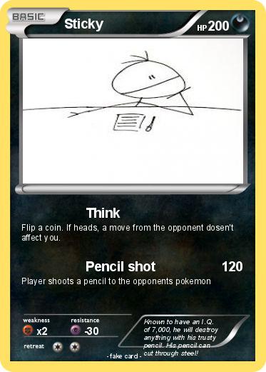 Pokemon Sticky