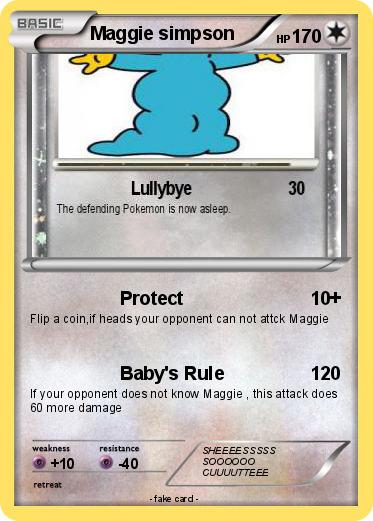 Pokemon Maggie simpson