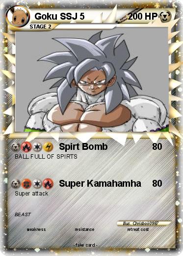 Pokemon Goku SSJ 5