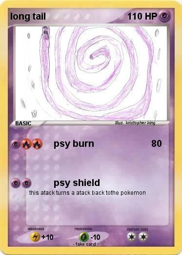 Pokemon long tail