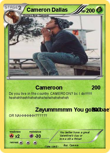 Pokemon Cameron Dallas