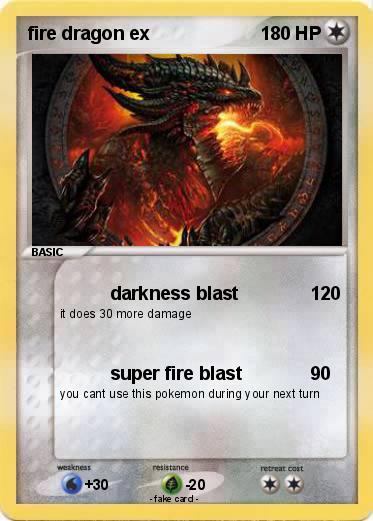 Pokemon fire dragon ex