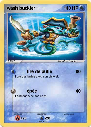 Pokemon wash buckler