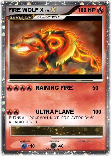 Pokemon FIRE WOLF X