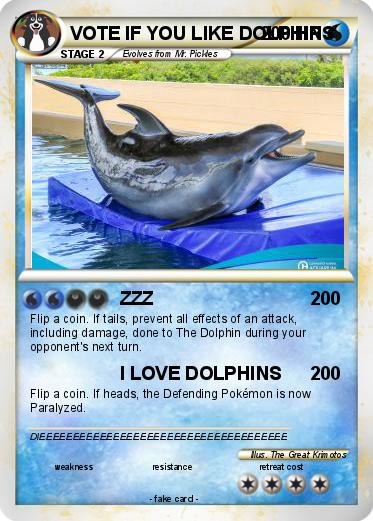 Pokemon VOTE IF YOU LIKE DOLPHINS