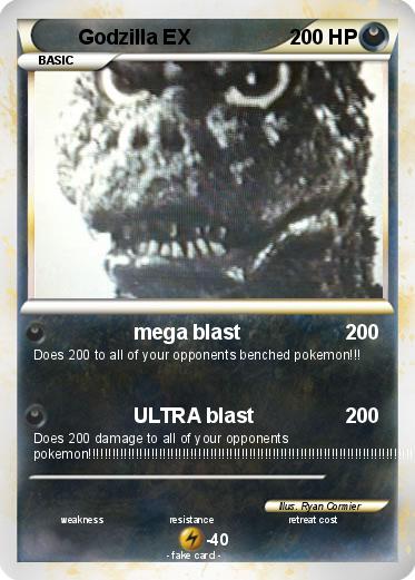 Pokemon Godzilla EX