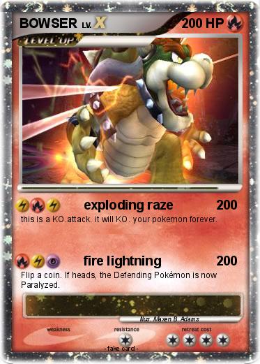 Pokemon BOWSER