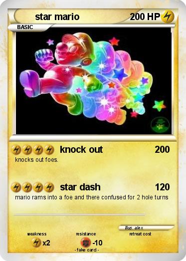 Pokemon star mario