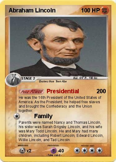 Pokemon Abraham Lincoln