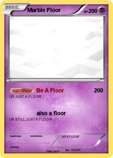 Pokemon Marble Floor