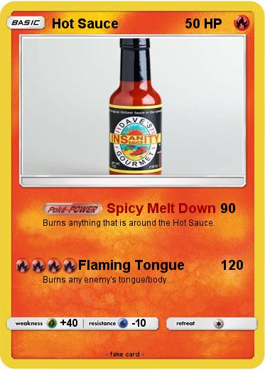 Pokemon Hot Sauce