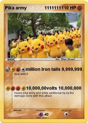 Pokemon Pika army               1111111