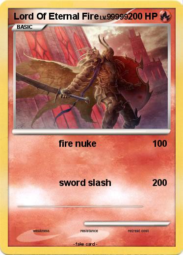 Pokemon Lord Of Eternal Fire