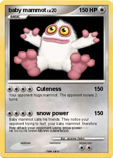 Pokemon baby mammot