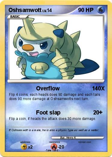 Pokemon Oshsamwott
