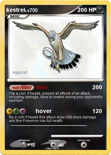 Pokemon kestrel