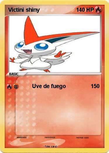 Pokemon Victini shiny