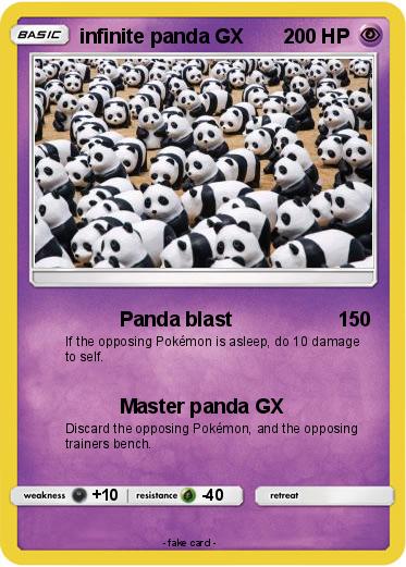 Pokemon infinite panda GX