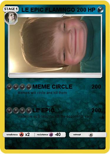 Pokemon LE EPIC FLAMINGO