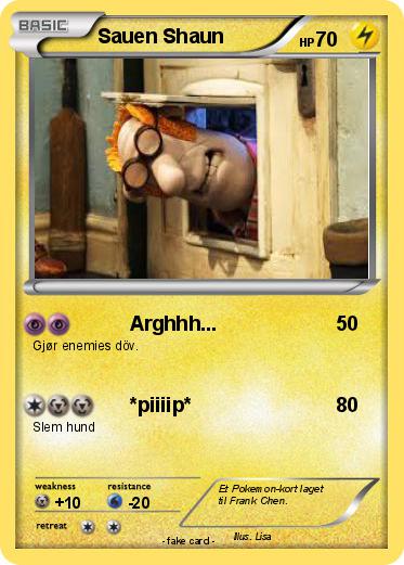 Pokemon Sauen Shaun
