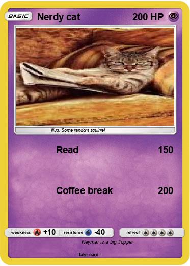 Pokemon Nerdy cat