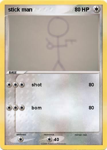 Pokemon stick man