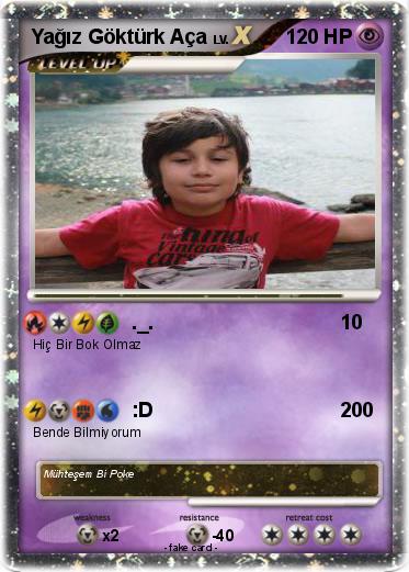 Pokemon Yağız Göktürk Aça
