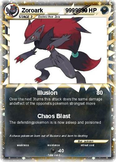 Pokemon Zoroark              9999999