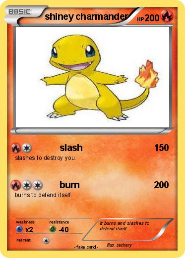 Pokemon shiney charmander