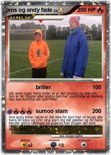 Pokemon jens og andy fade