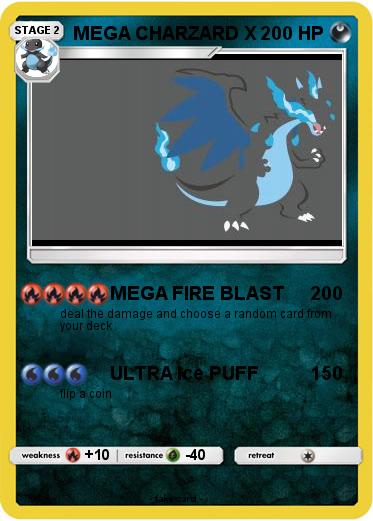 Pokemon MEGA CHARZARD X