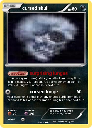 Pokemon cursed skull