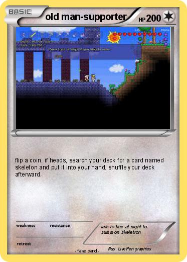 Pokemon old man-supporter