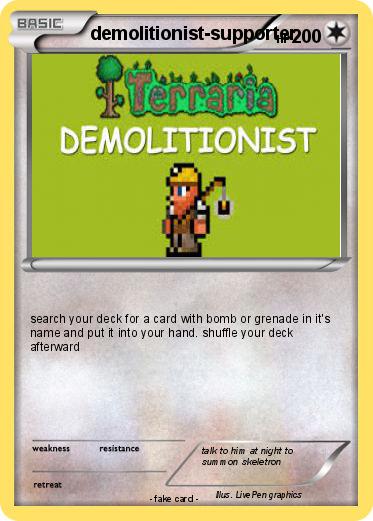 Pokemon demolitionist-supporter