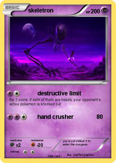 Pokemon skeletron