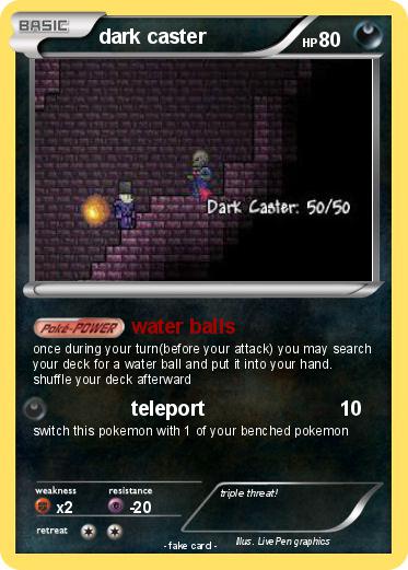 Pokemon dark caster