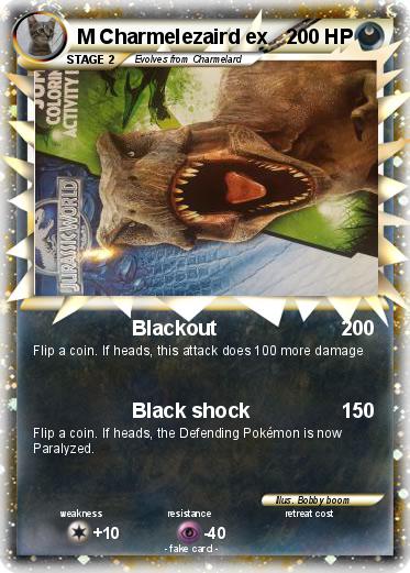 Pokemon M Charmelezaird ex