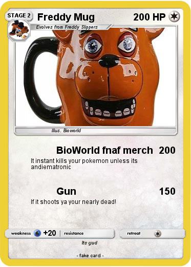 Pokemon Freddy Mug