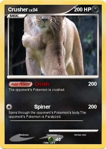 Pokemon Crusher