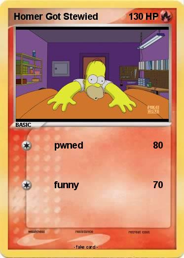 Pokemon Homer Got Stewied