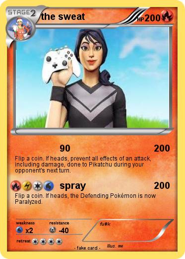Pokemon the sweat