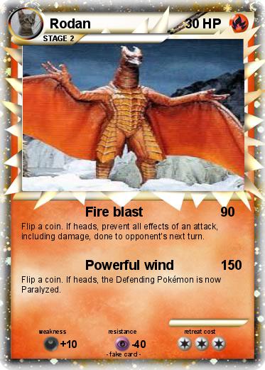 Pokemon Rodan