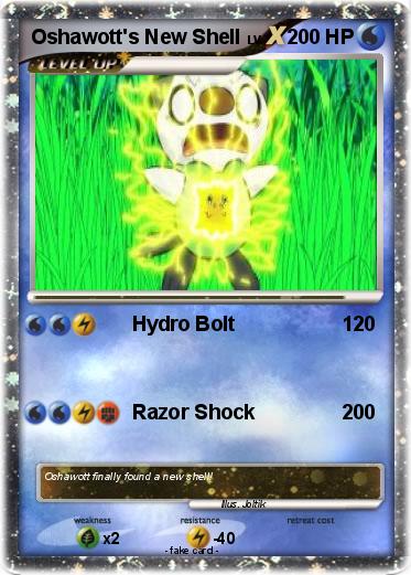 Pokemon Oshawott's New Shell