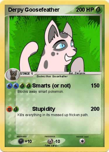 Pokemon Derpy Goosefeather