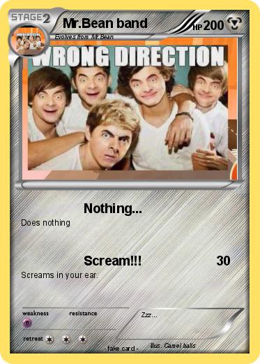 Pokemon Mr.Bean band