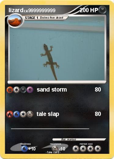 Pokemon lizard