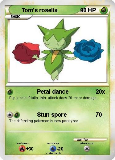 Pokemon Tom's roselia