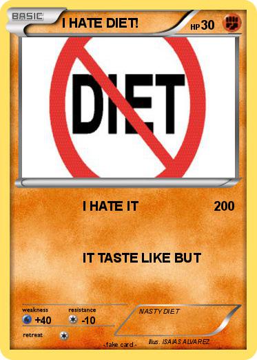 Pokemon I HATE DIET!