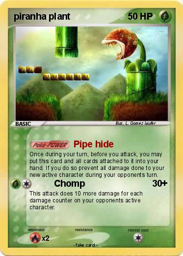 Pokemon piranha plant