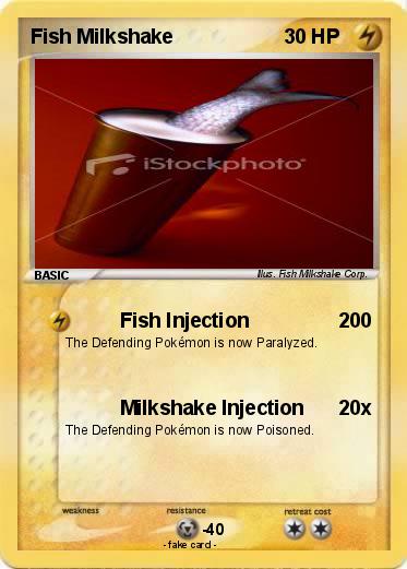 Pokemon Fish Milkshake